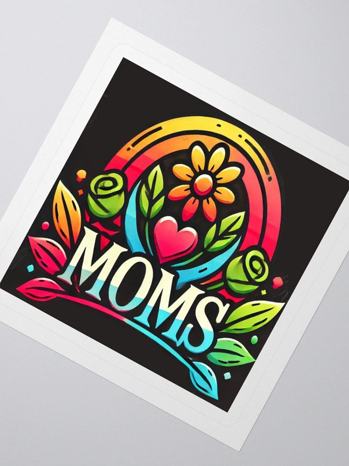 Vibrant MOMS Kiss Cut Stickers product image (5)