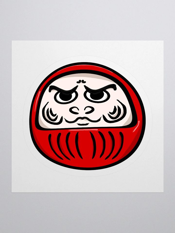 Daruma Doll Perseverance Stickers product image (2)