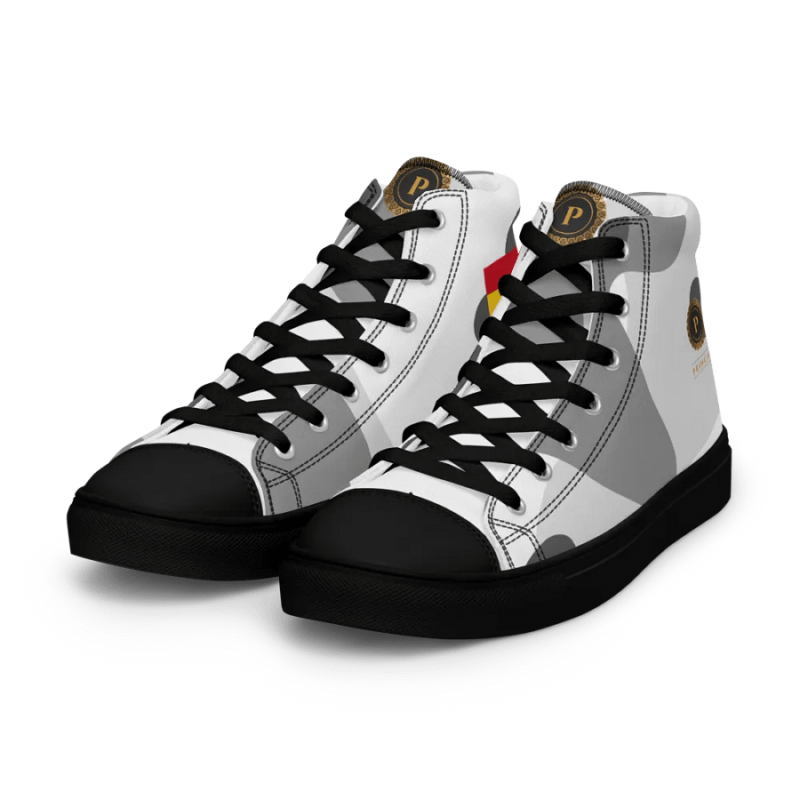Ghanaian Emblem High Top Canvas Shoes product image (7)