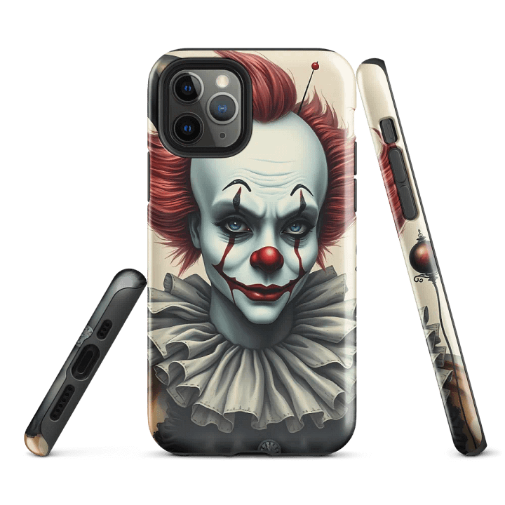Whimsical Clown iPhone® Tough Case product image (2)