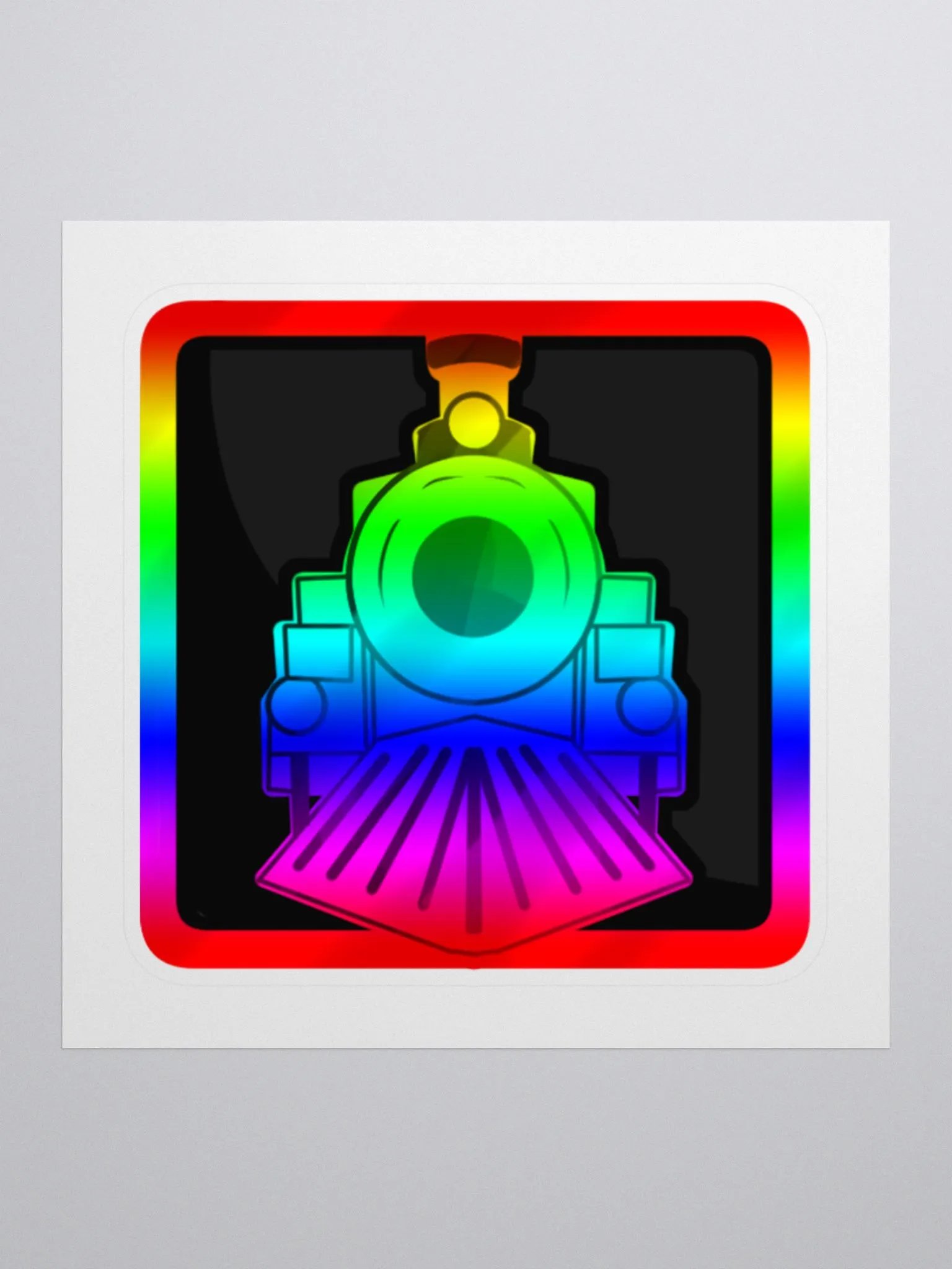 Rainbow Badge Sticker product image (1)