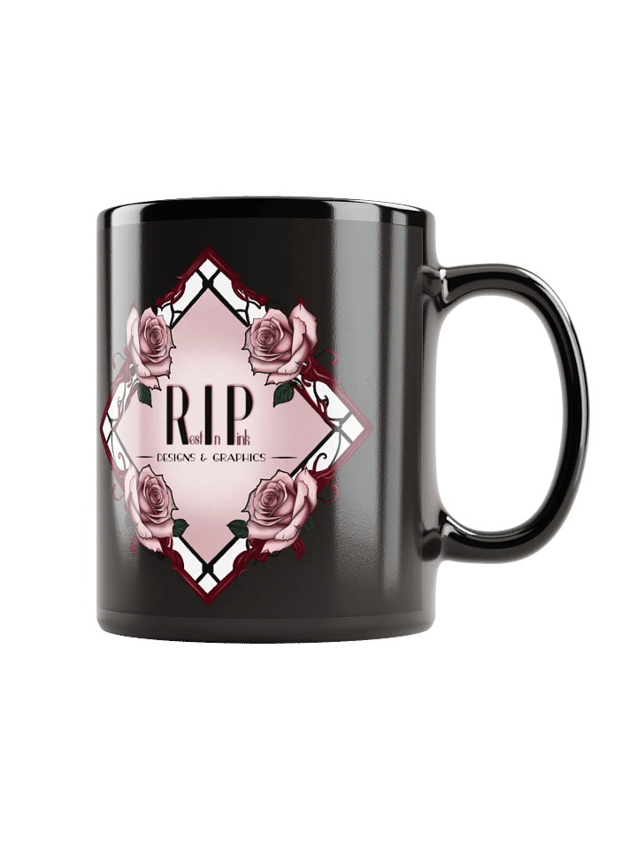 RIP Full Logo - Black Ceramic Mug product image (1)
