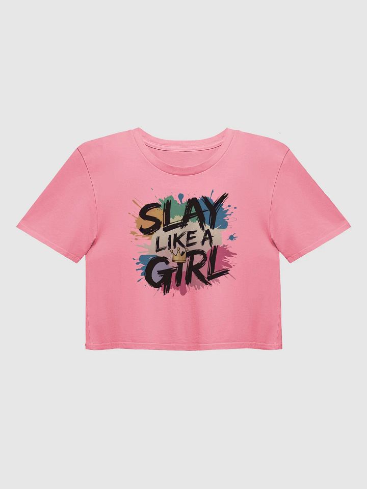 Slay Like A Girl - Women's Day Women's Crop Top product image (3)