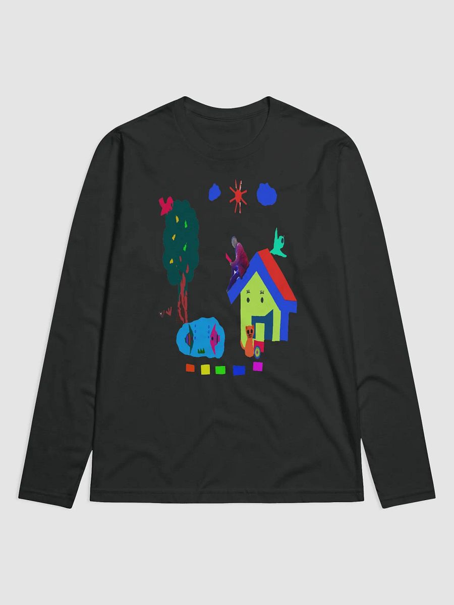 Next Level Premium Fitted Long Sleeve Crew: childhood product image (1)