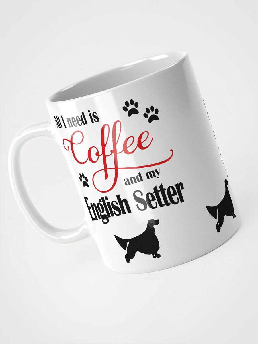 Coffee and my English Setter Mug product image (3)
