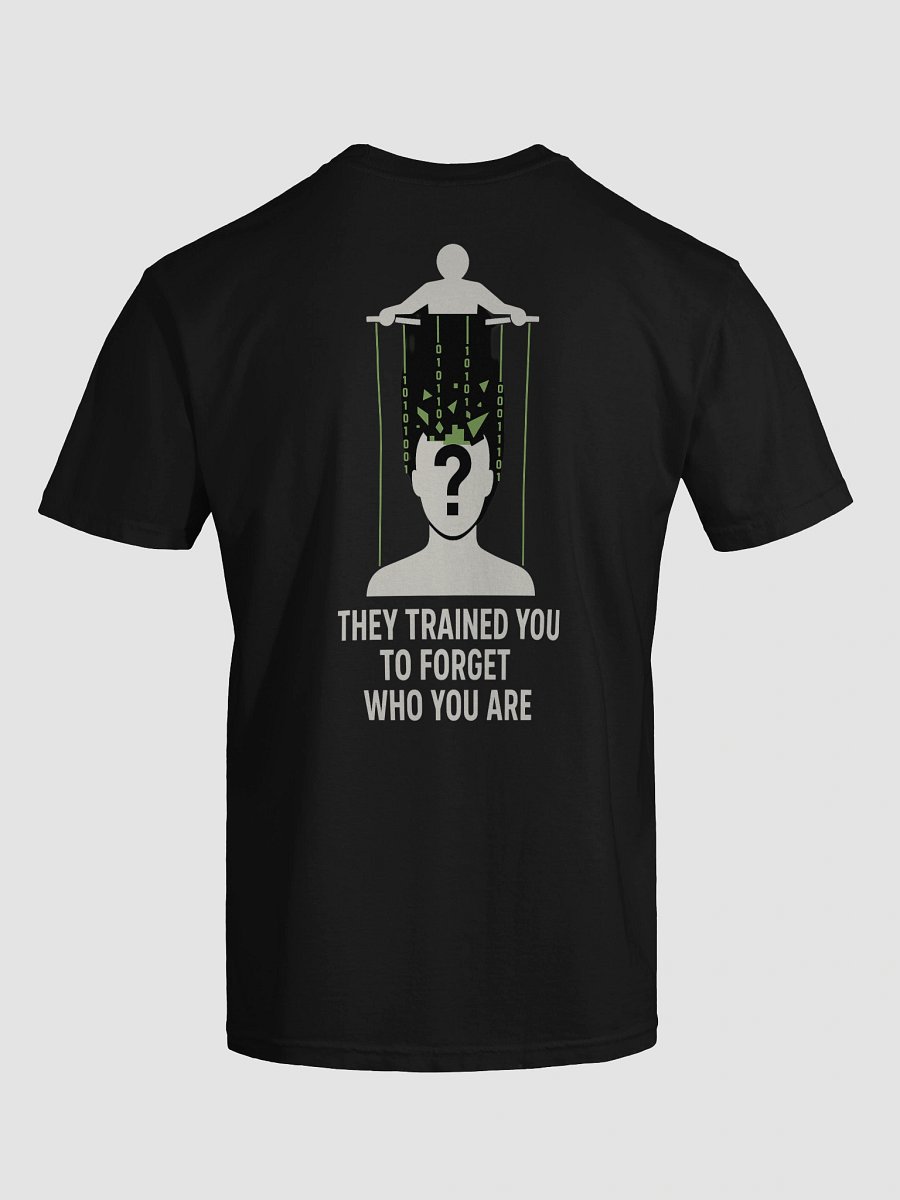 They Trained you to forget who you are T-Shirt B product image (120)