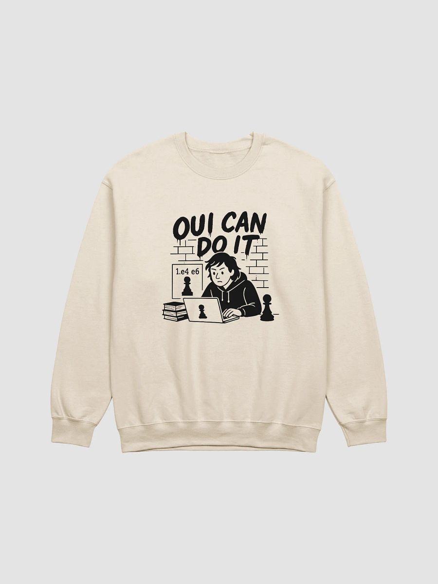 Oui Can Do It - Classic Crewneck Sweatshirt product image (1)