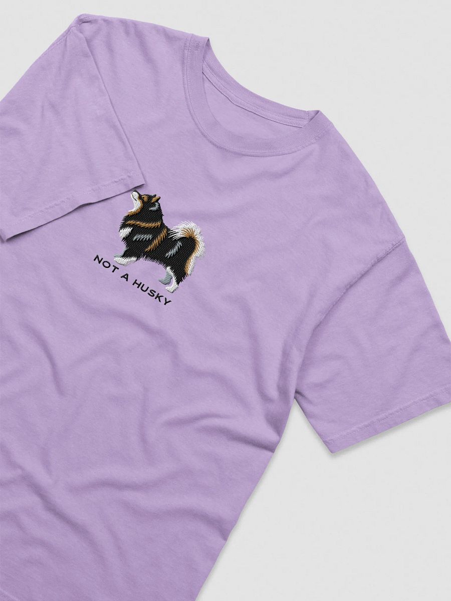 Not a Husky T-Shirt(Embroidered) of a Finnish Lapphund product image (27)