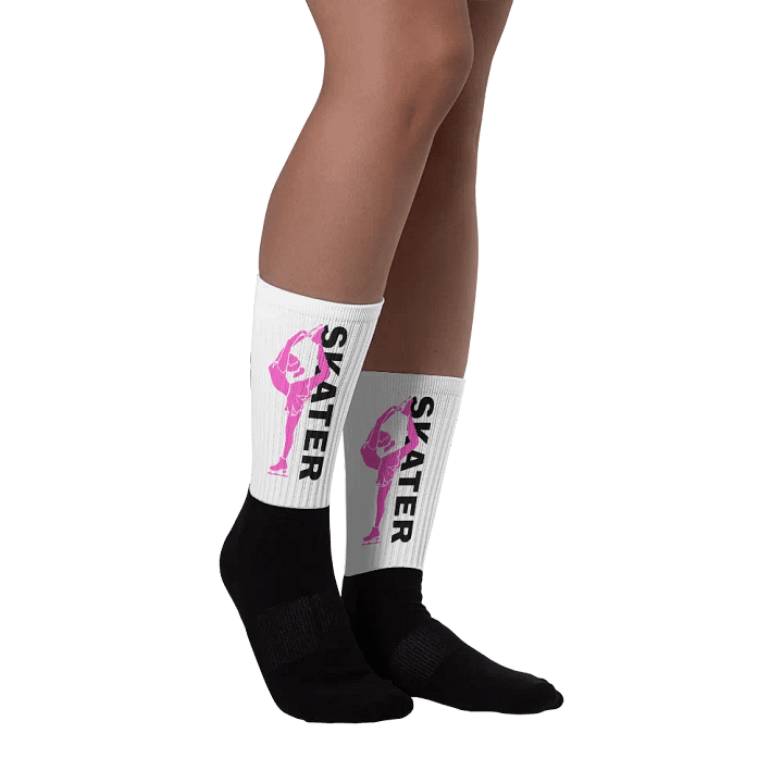 White SKATER Socks product image (2)