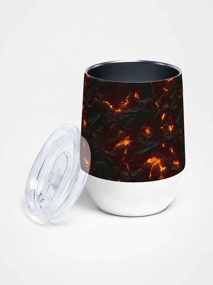 Lava Flow Wine Tumbler product image (2)