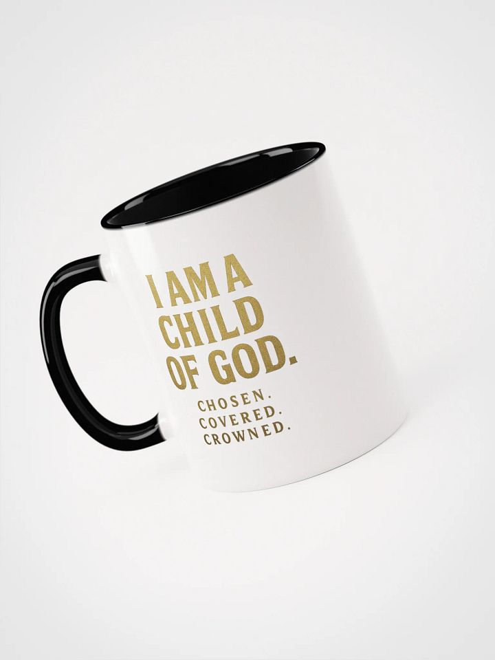 “I Am a Child of God” Ceramic Mug – Inner Color Edition product image (1)