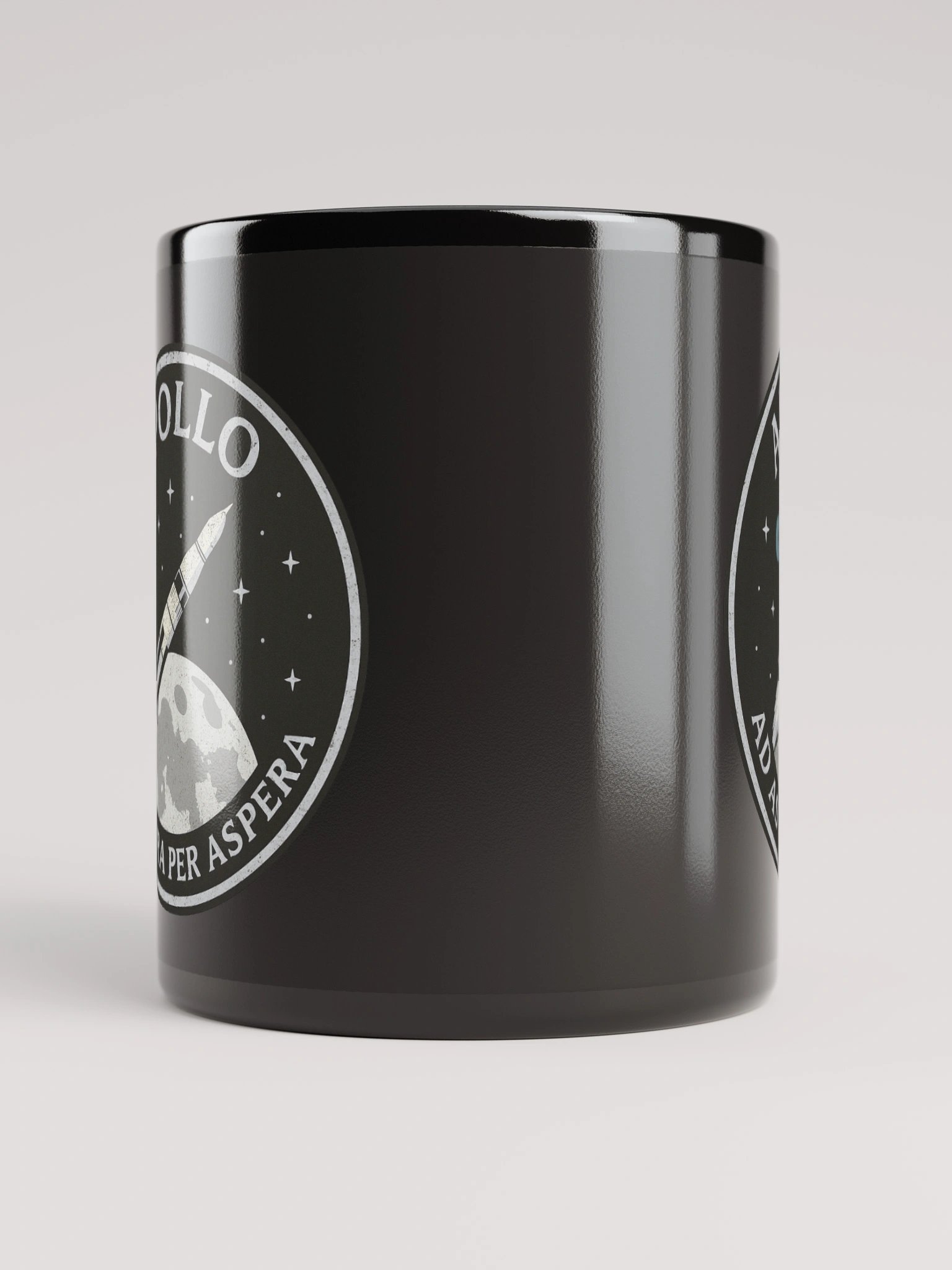Apollo Program Mug – Ad Astra Per Aspera Coffee Cup | NASA Moon Mission Tribute product image (5)