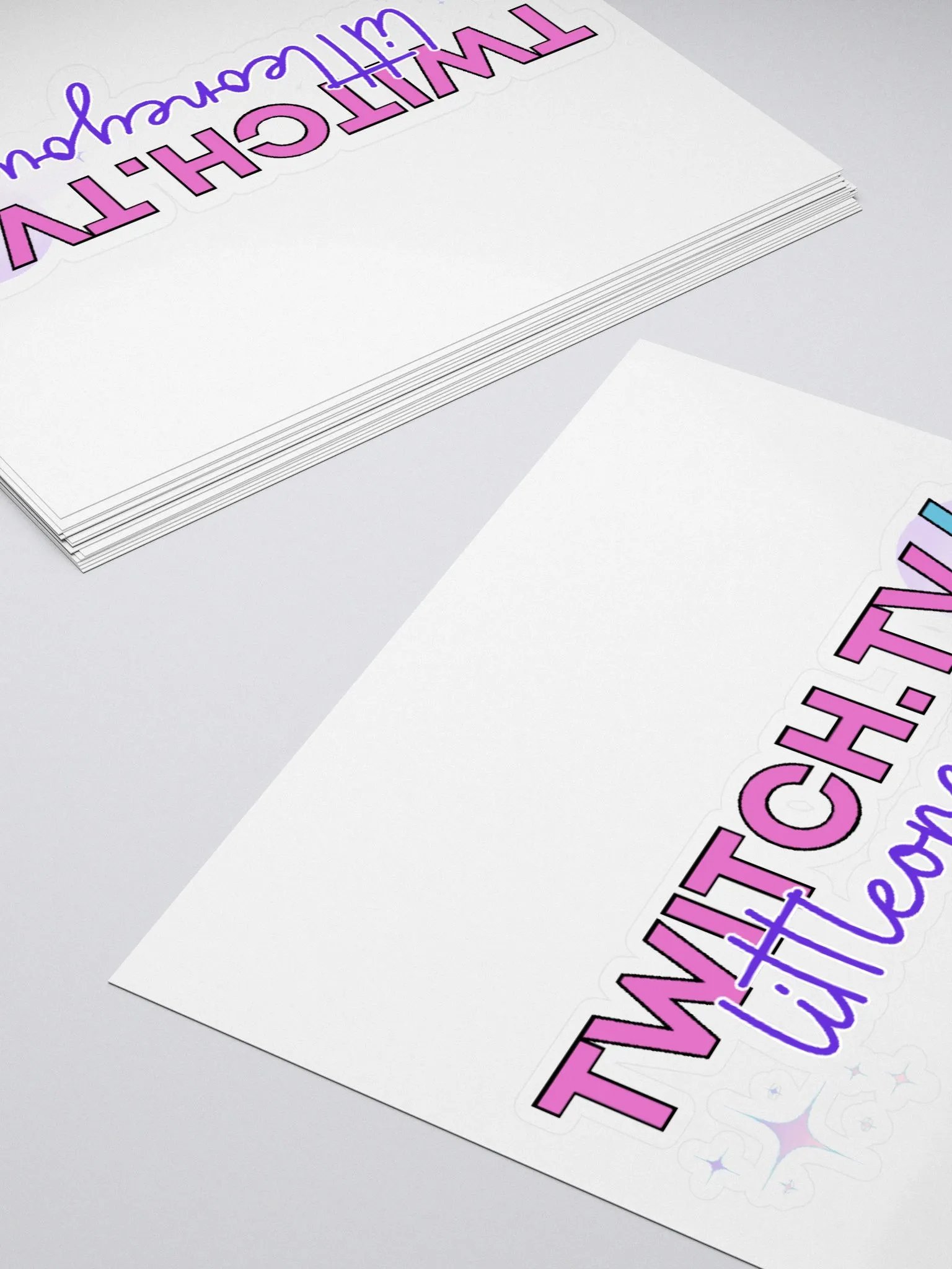 Twitch Channel Sticker Non-Holographic product image (4)