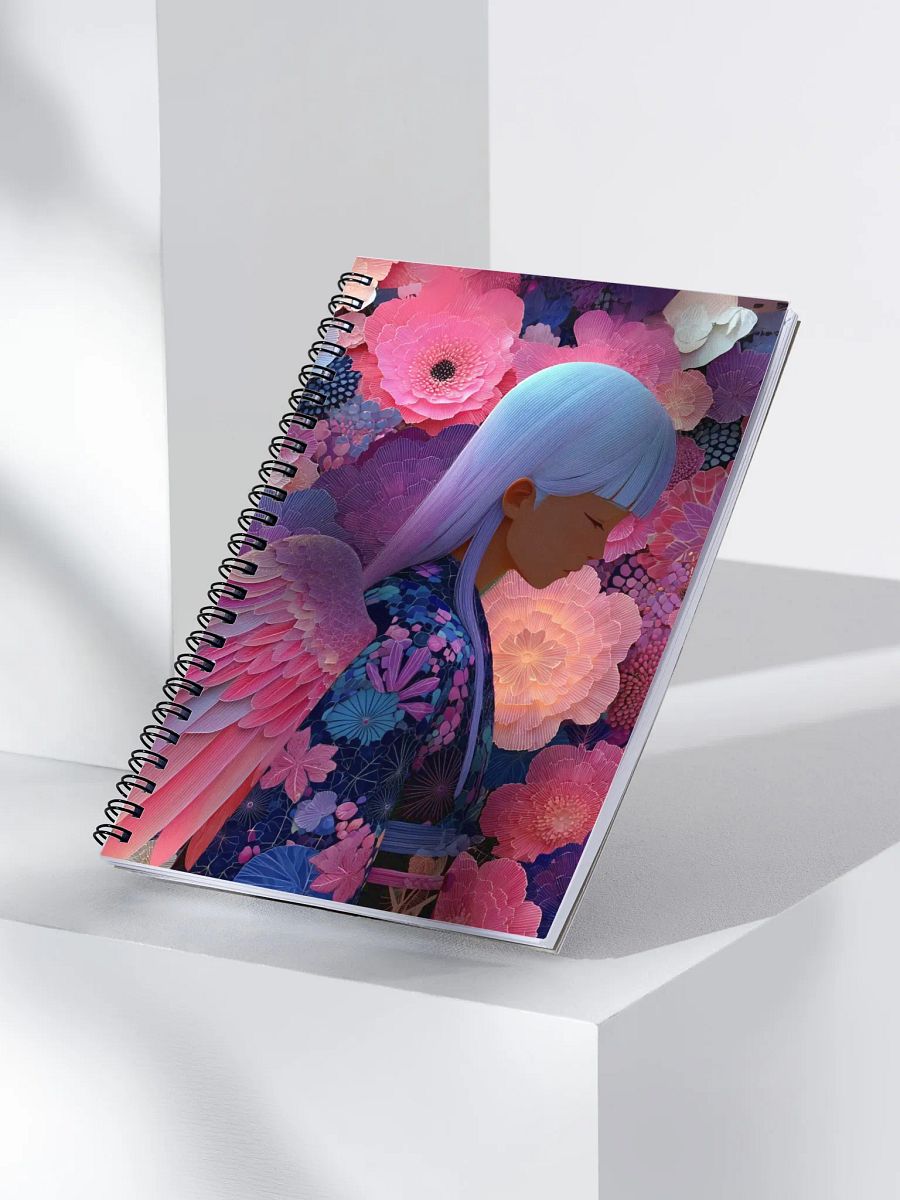 Floral Warrior Spiral Notebook product image (3)