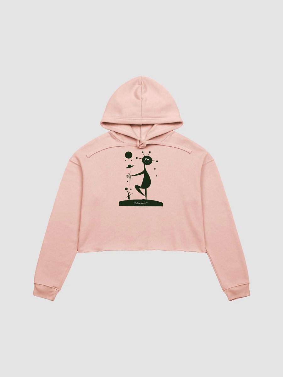 Bella+Canvas Fleece Crop Hoodie product image (4)