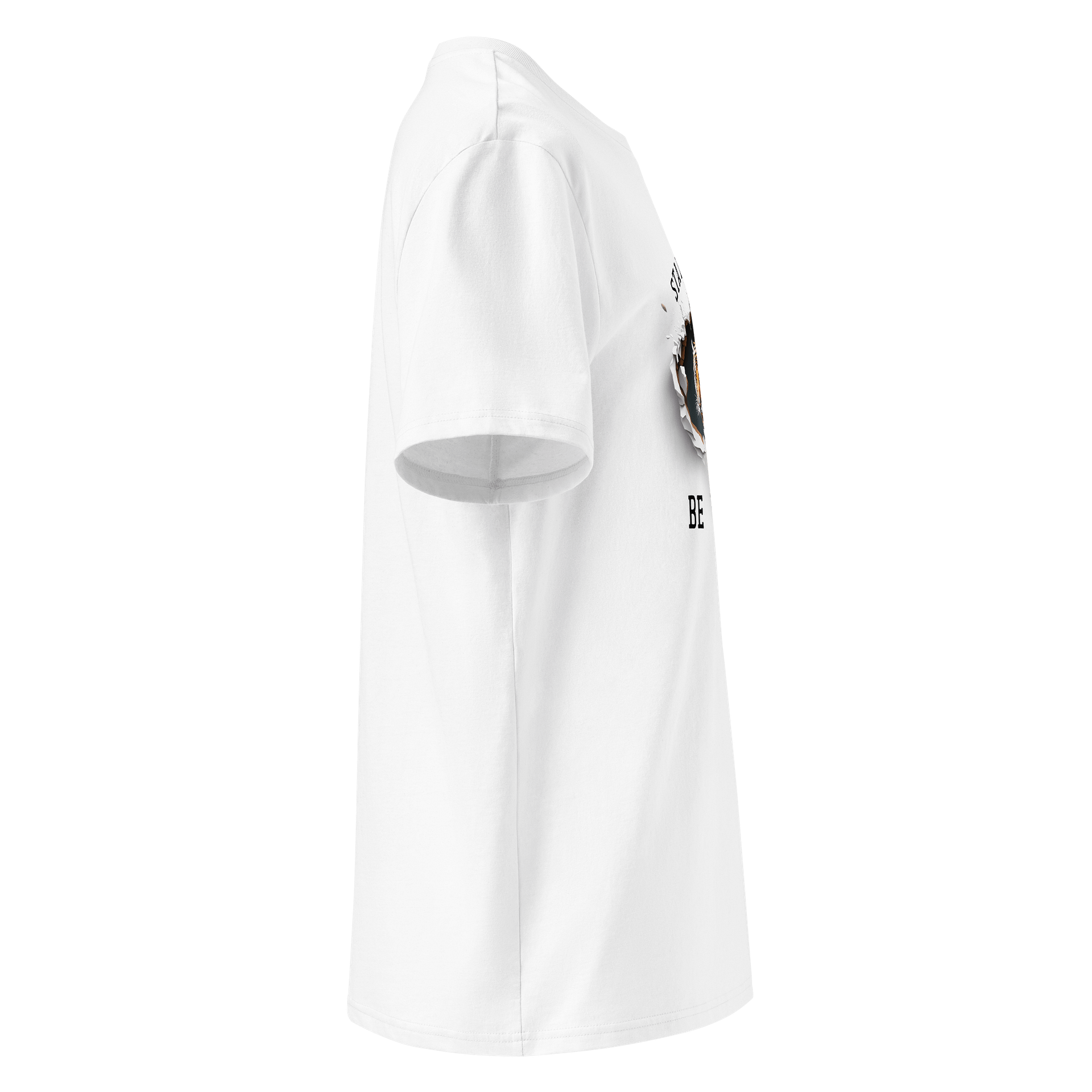 Stay Focused, Be Free – Empowerment Tiger Unisex Tee product image (5)