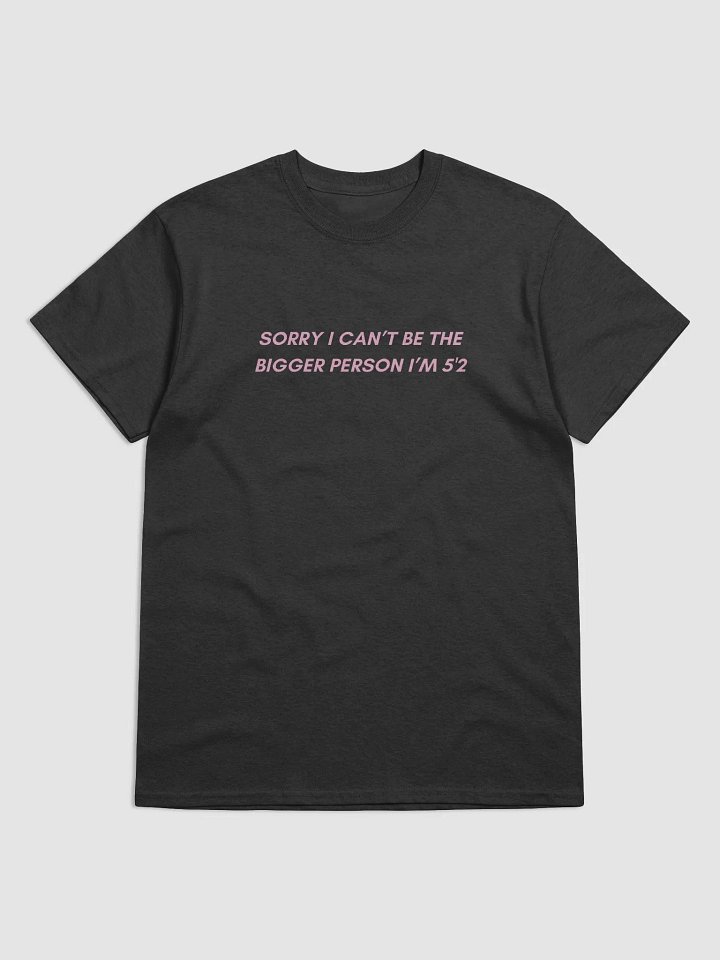 SORRY I CAN'T BE THE BIGGER PERSON IM 5'2 TEE product image (1)