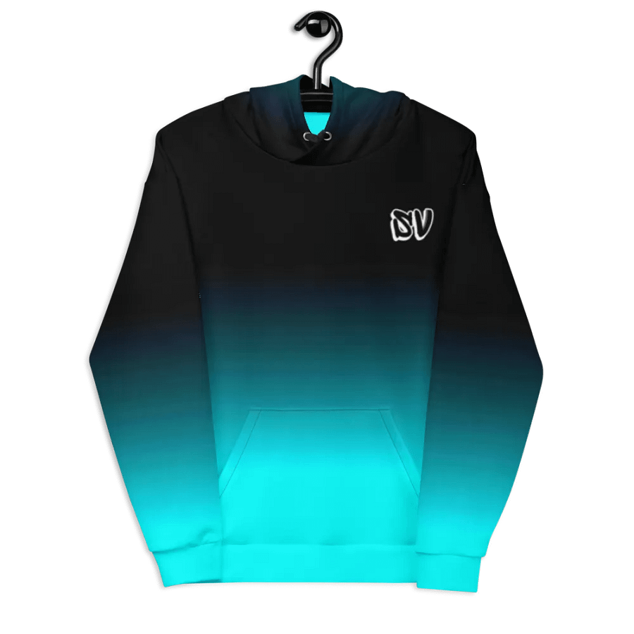 STRAIGHT VIBIN NEON COLOR FADE STYLE TANJIRO DEMON SLAYER HOODIE product image (7)