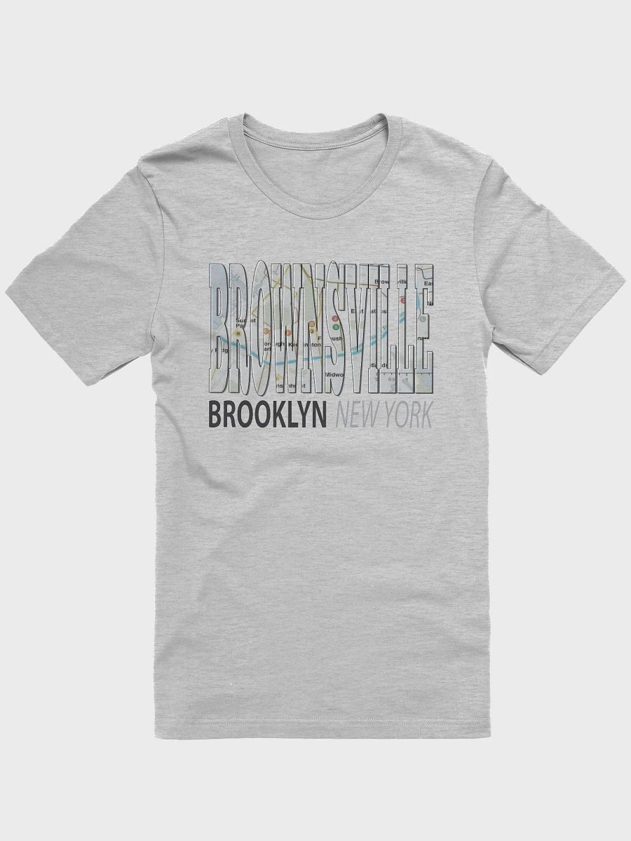 Fun Cool Brownsville Brooklyn New York with Subway Map NYC T-Shirt product image (3)