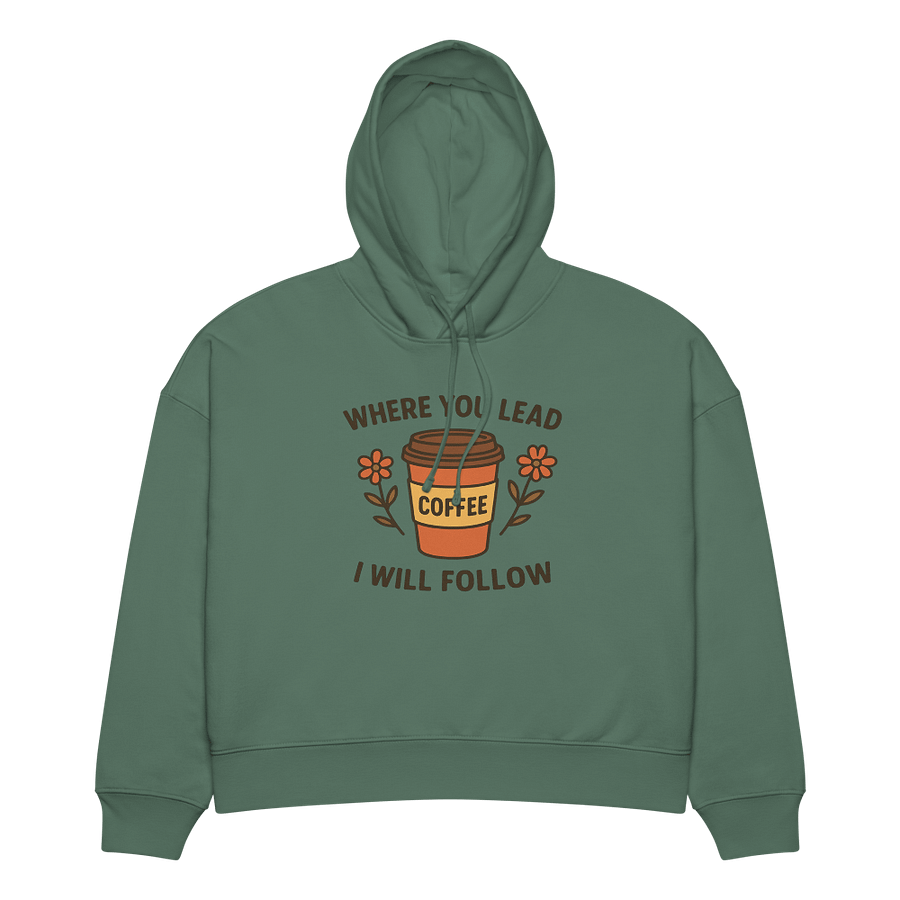 Where You Lead, Coffee Will Follow" Hoodie – Gilmore Girls-Inspired Cozy Wear product image (4)