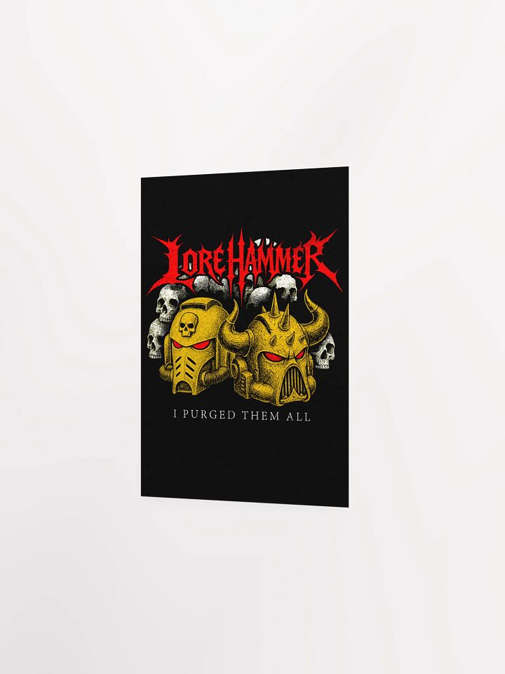 PURGE THE DAEMONS POSTER product image (2)