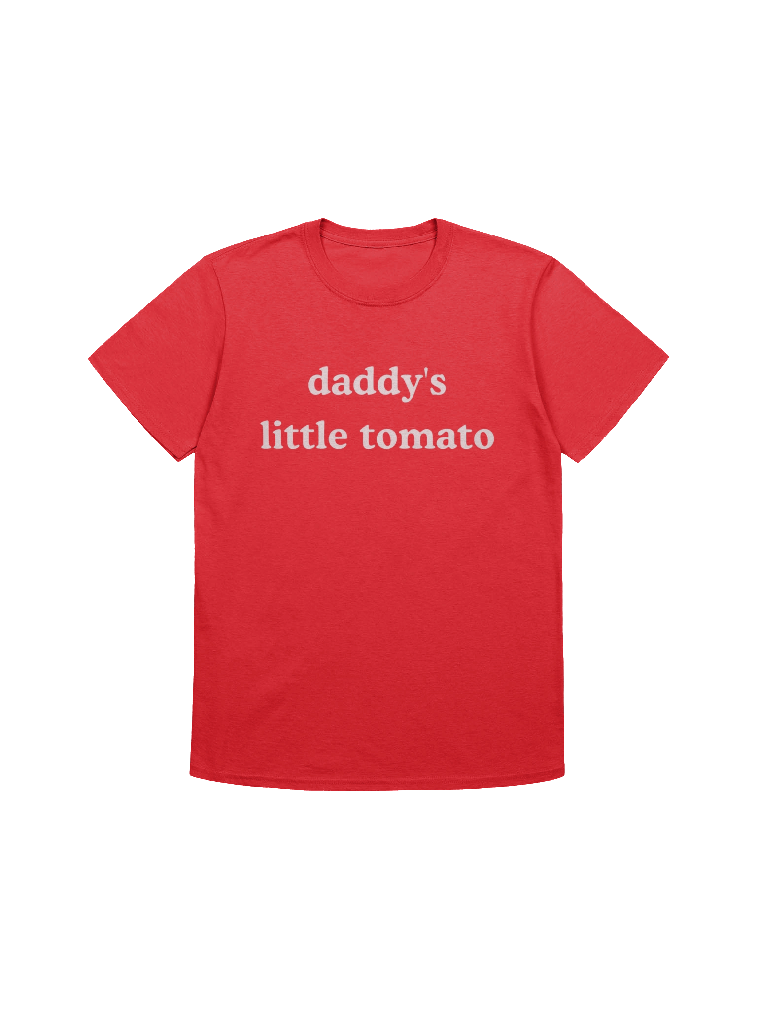 Daddy’s Little Tomato T-shirt product image (1)