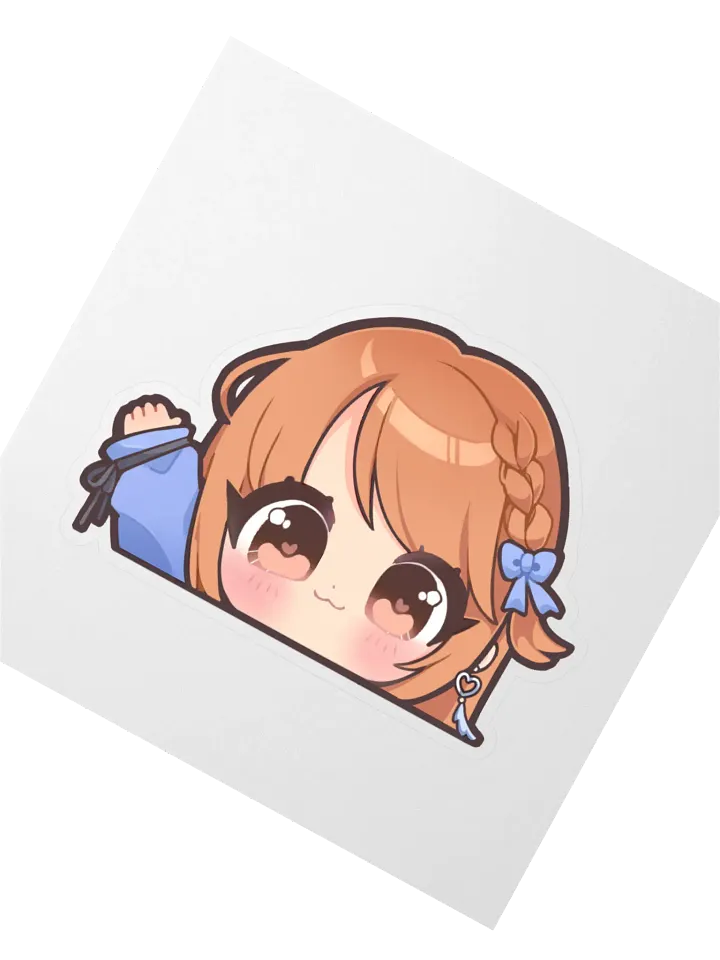 Magpiejay Chibi Kiss Cut Sticker product image (2)