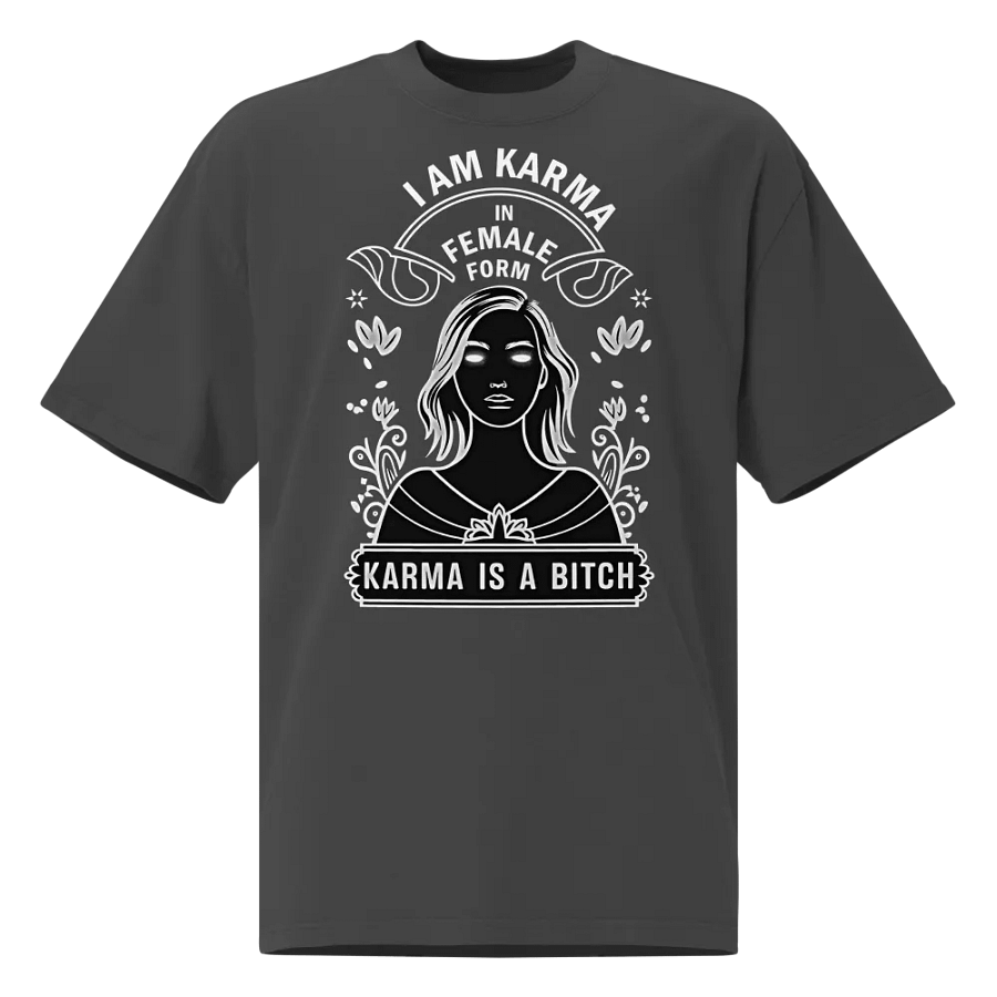 Karma's Gaze Oversized Tee product image (1)
