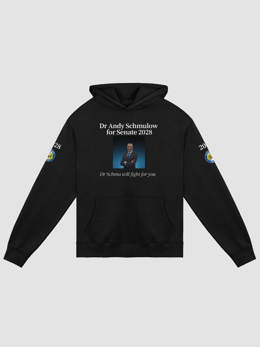 Dr Schmu will fight for you hoodie (Black) product image (1)