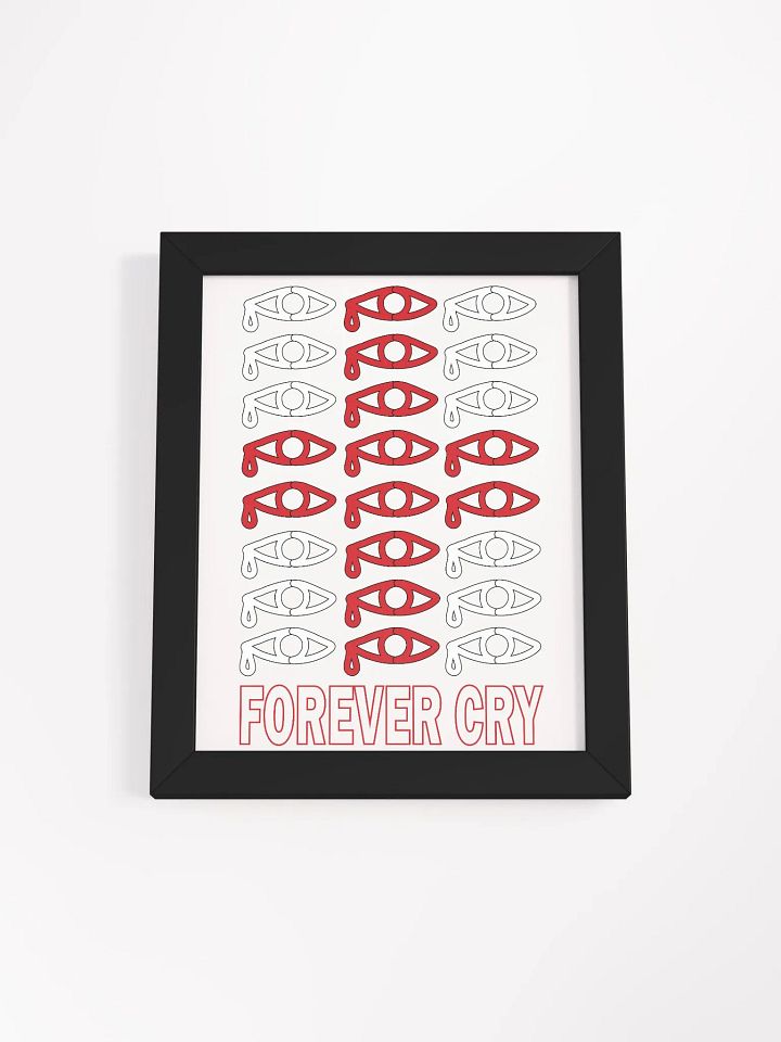 England - Forever Cry - Framed High-Quality Matte Poster product image (1)