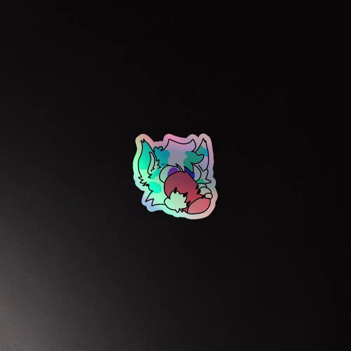 Fisk Sip Holographic Sticker product image (4)