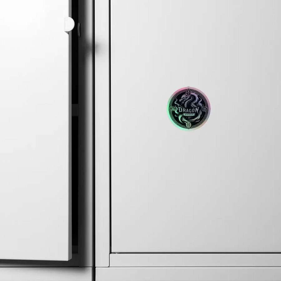 Dragon_Ghost Holographic Sticker product image (6)