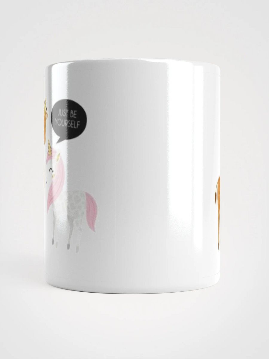 White Glossy Mug Giraffe product image (5)