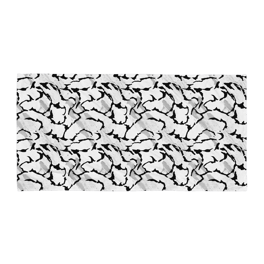 Black White Towel product image (1)