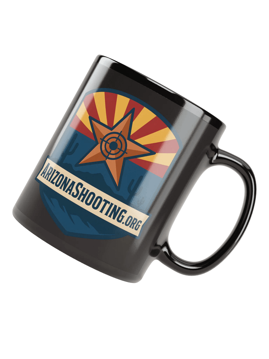 AZS Mug - Black (Dual Logo) product image (4)