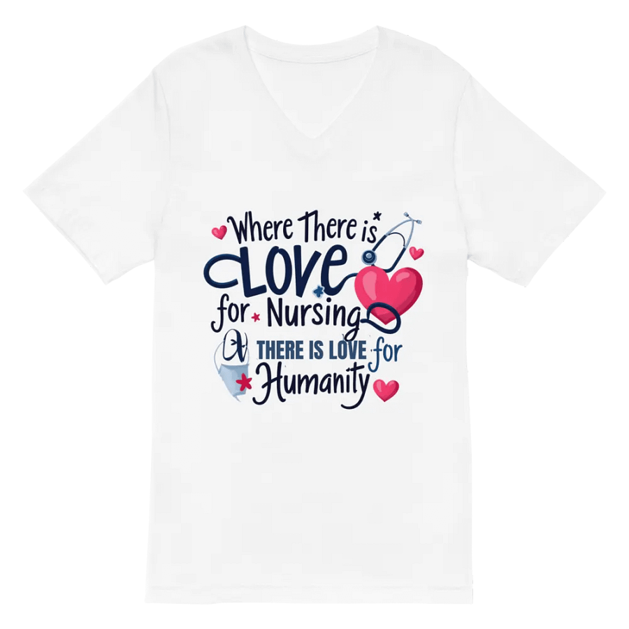 Heartfelt Nursing Love V-Neck Tee product image (2)