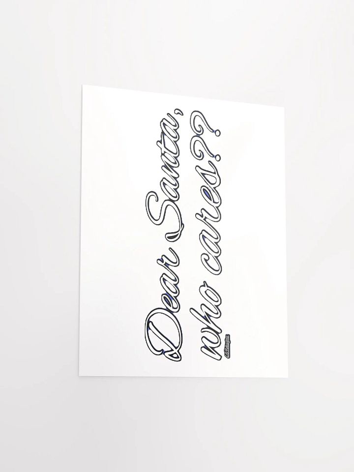 DEAR SANTA, WHO CARES?? product image (2)