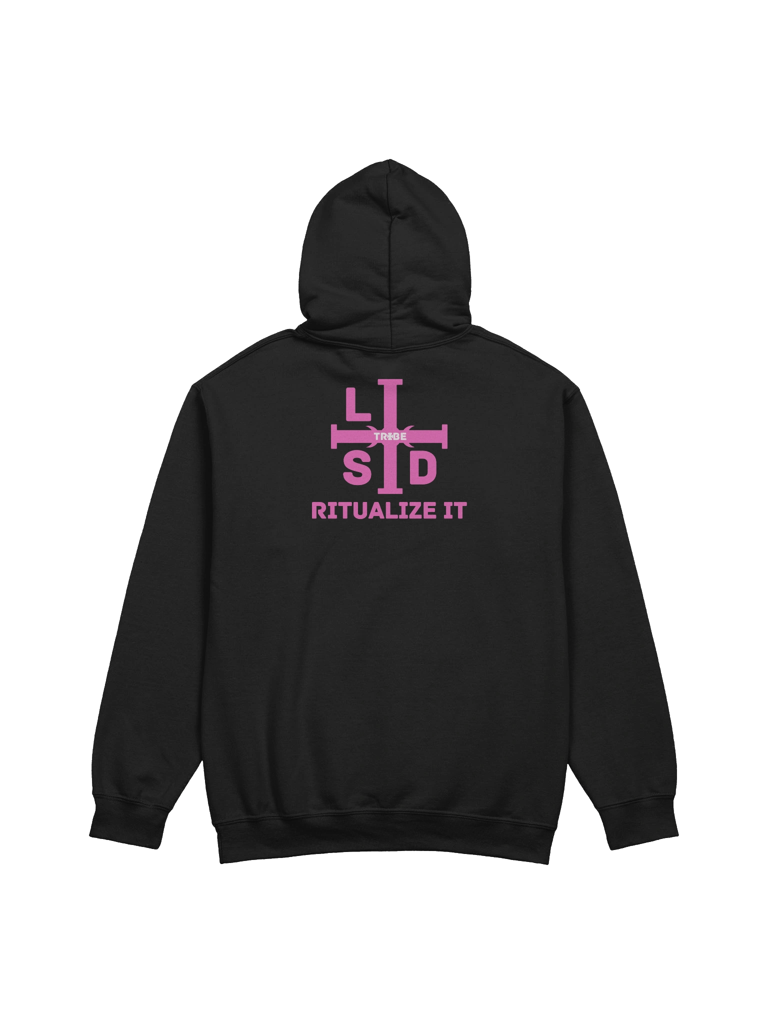 LSD TRIBE "Ritualize it" Mystic Hoodie + {Pink Emblem} product image (3)