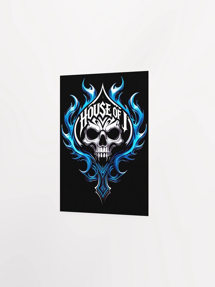 House of J Logo Poster (Dark) product image (8)