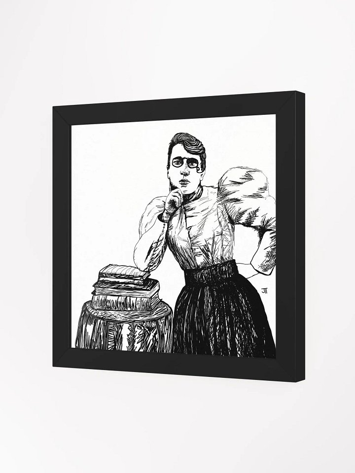 Framed Emma Goldman Print - Black & White product image (2)