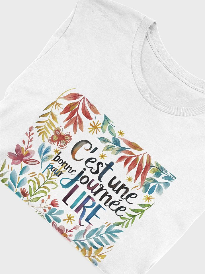 T-shirt Journée lecture product image (1)