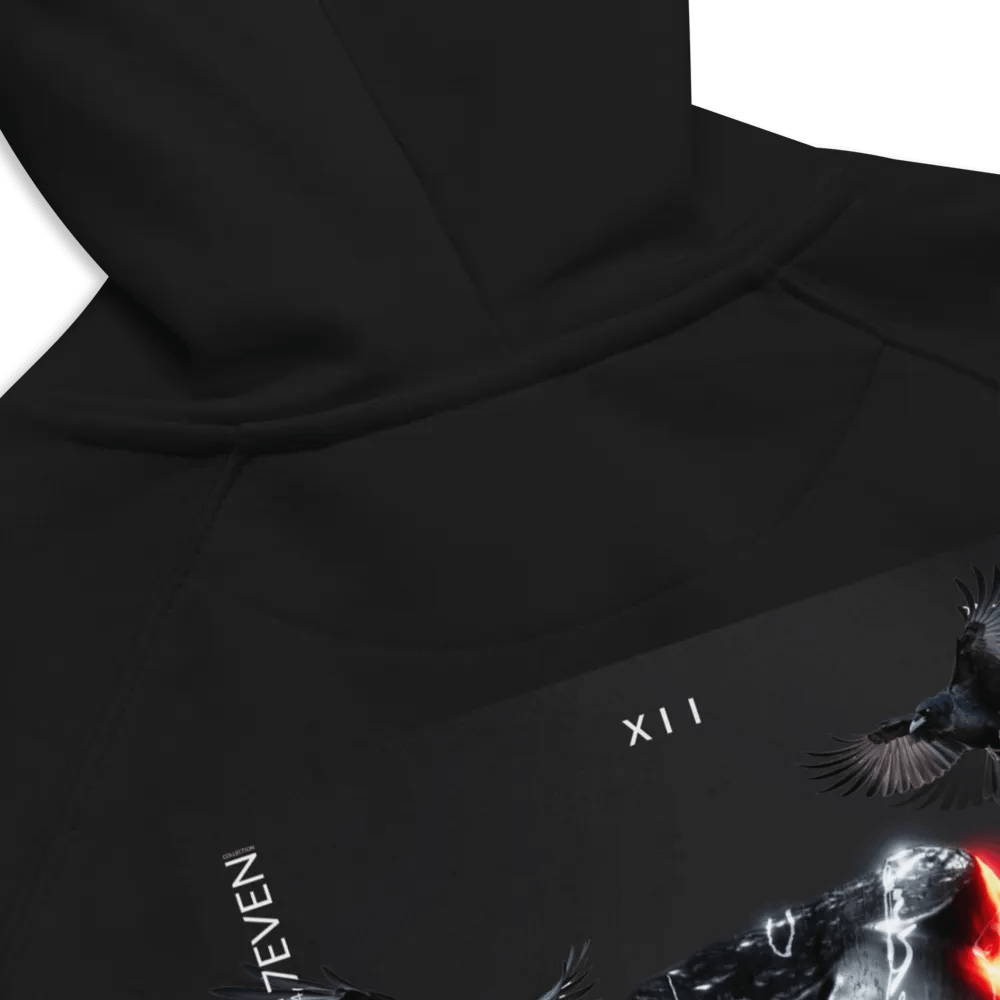 N°1 • PRIDE | DEEP BLACK HOODIE product image (10)