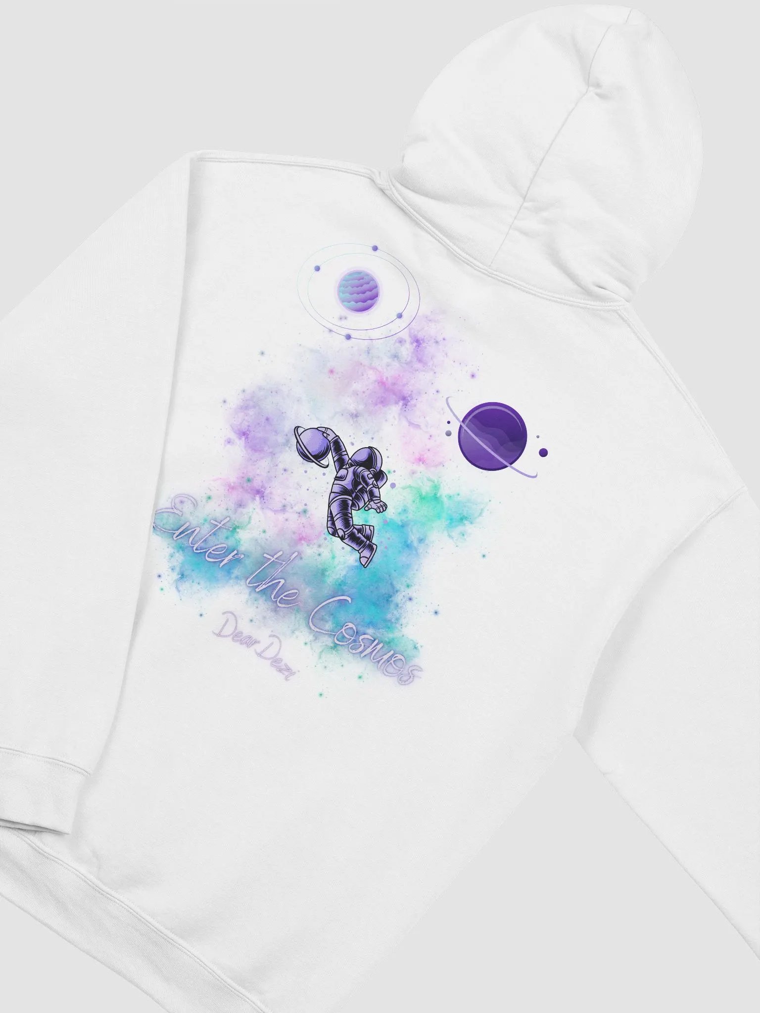 Spacestronaut Hoodie - Enter the Cosmos - White product image (5)