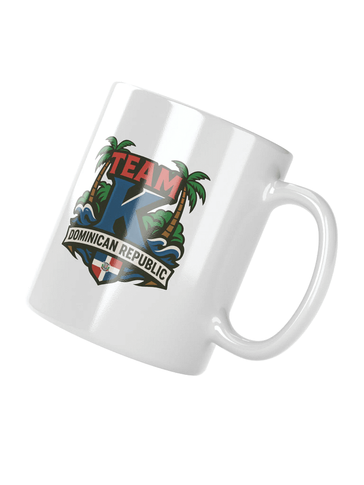 TEAM K Dominican Republic White Mug product image (5)
