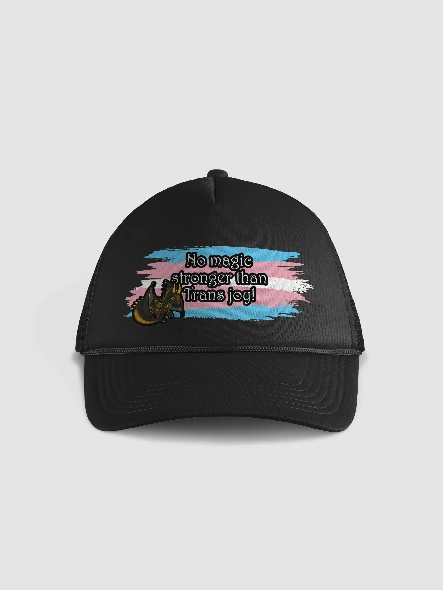 Necra Trans Pride Baseball Cap product image (1)