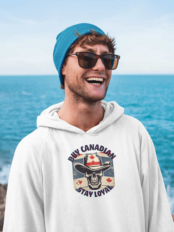 Canadian Cowboy Skull Hoodie product image (15)