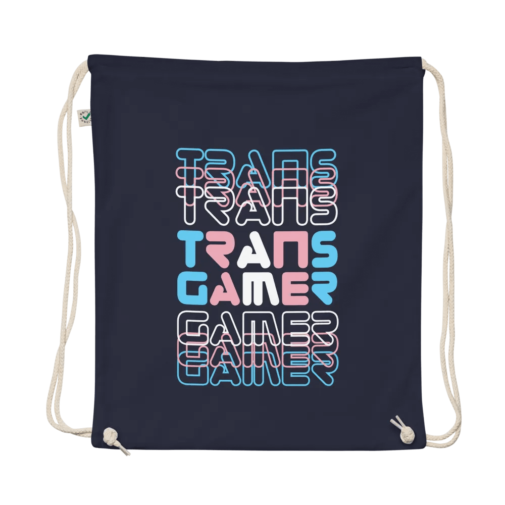 Trans Gamer Drawstring Bag product image (1)