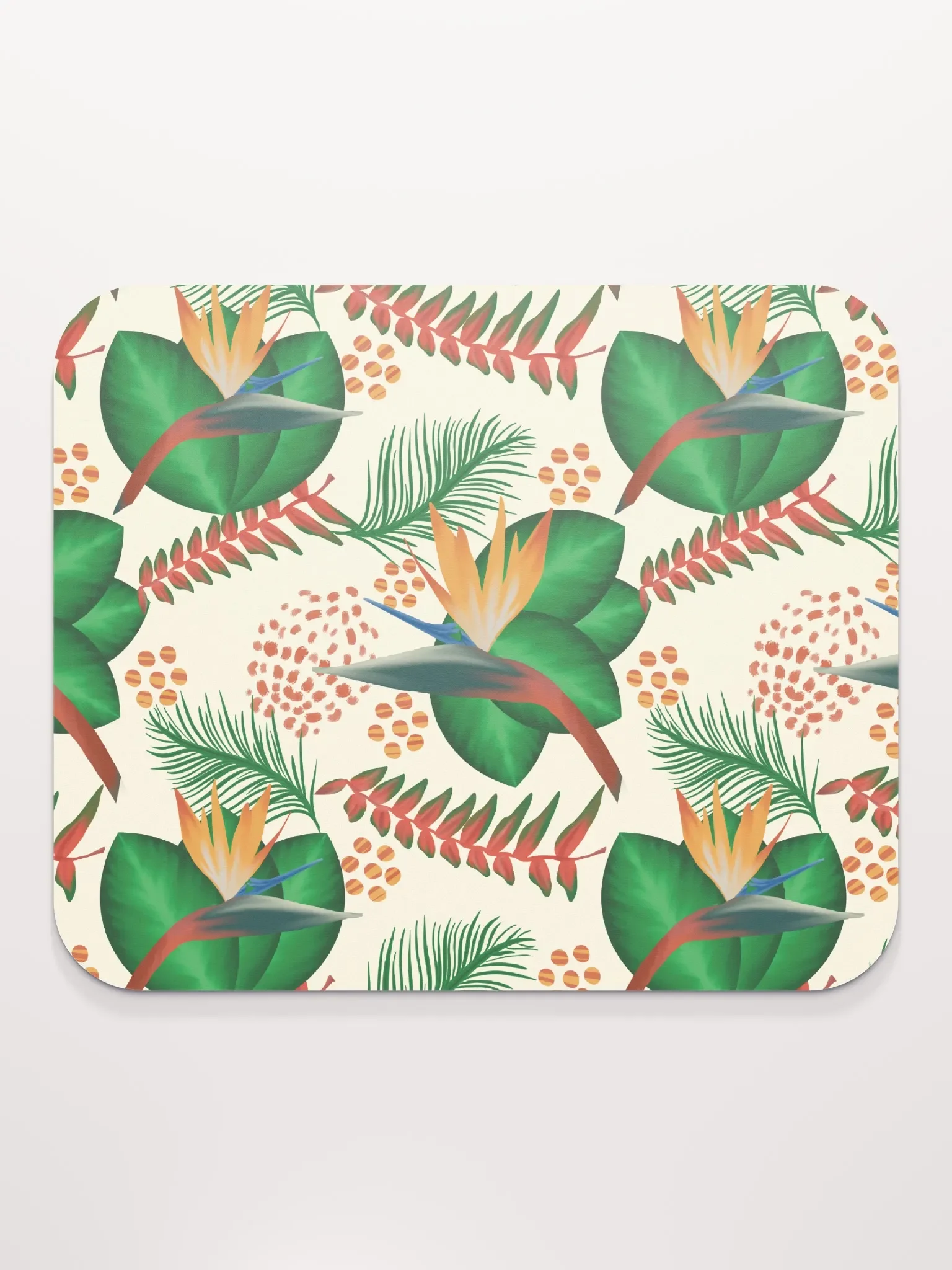 El Yunque Tropical Rainforest Beige Mousepad product image (2)