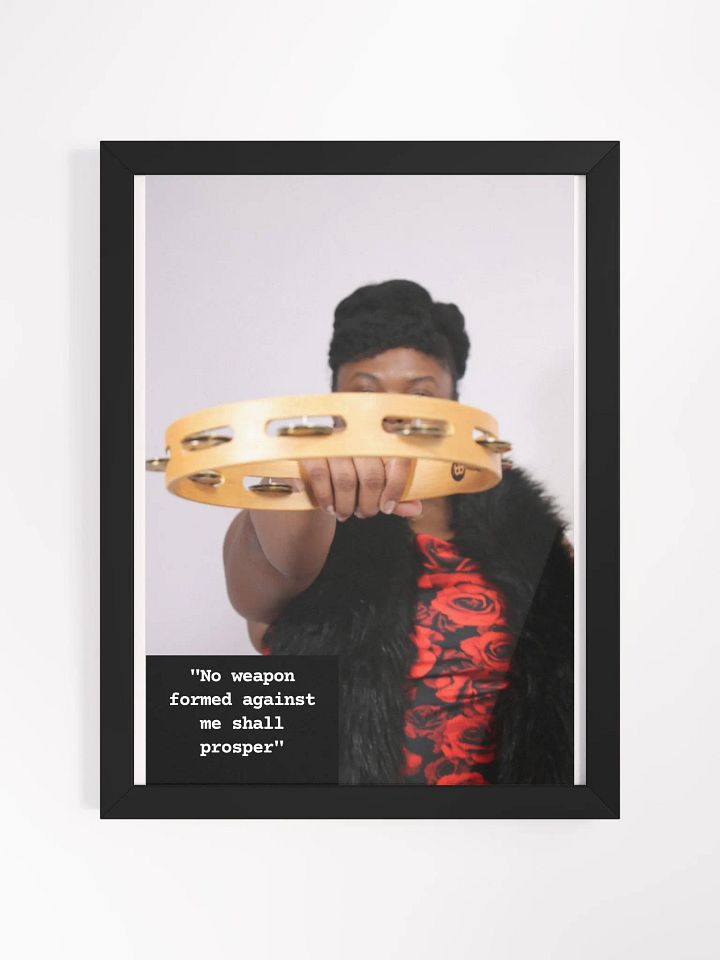 No Weapon Framed Poster product image (2)