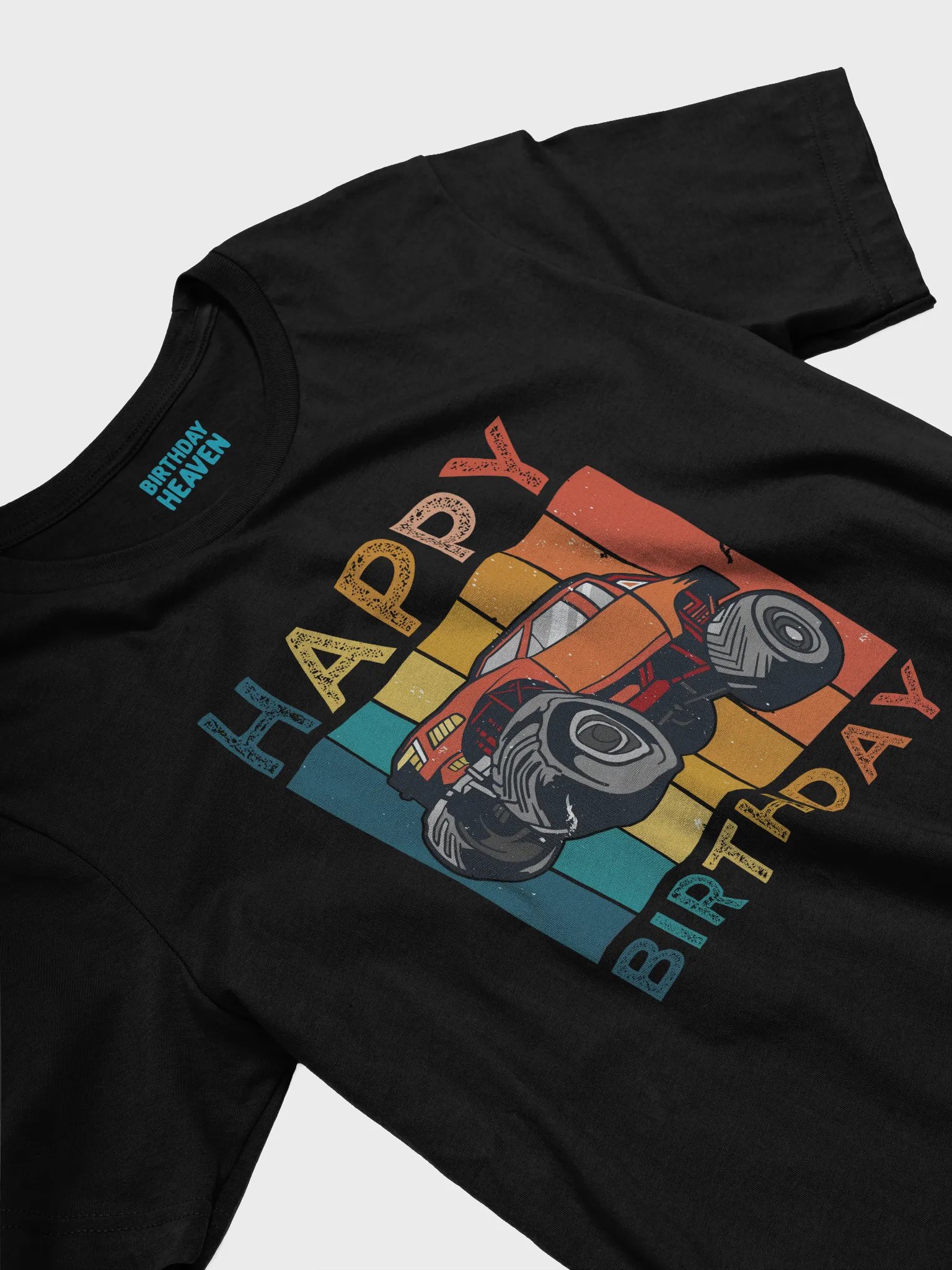 Happy Birthday (Monster Truck) T-Shirt product image (3)
